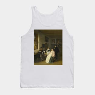 The De Goyer Family and the Painter by Adriaen van Ostade Tank Top